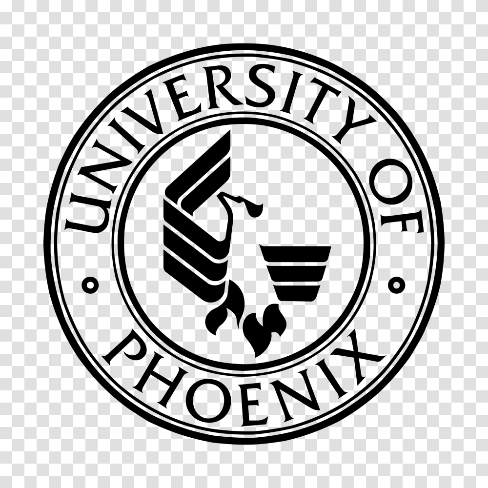 University Of Phoenix Logo Vector, Gray, World Of Warcraft Transparent Png