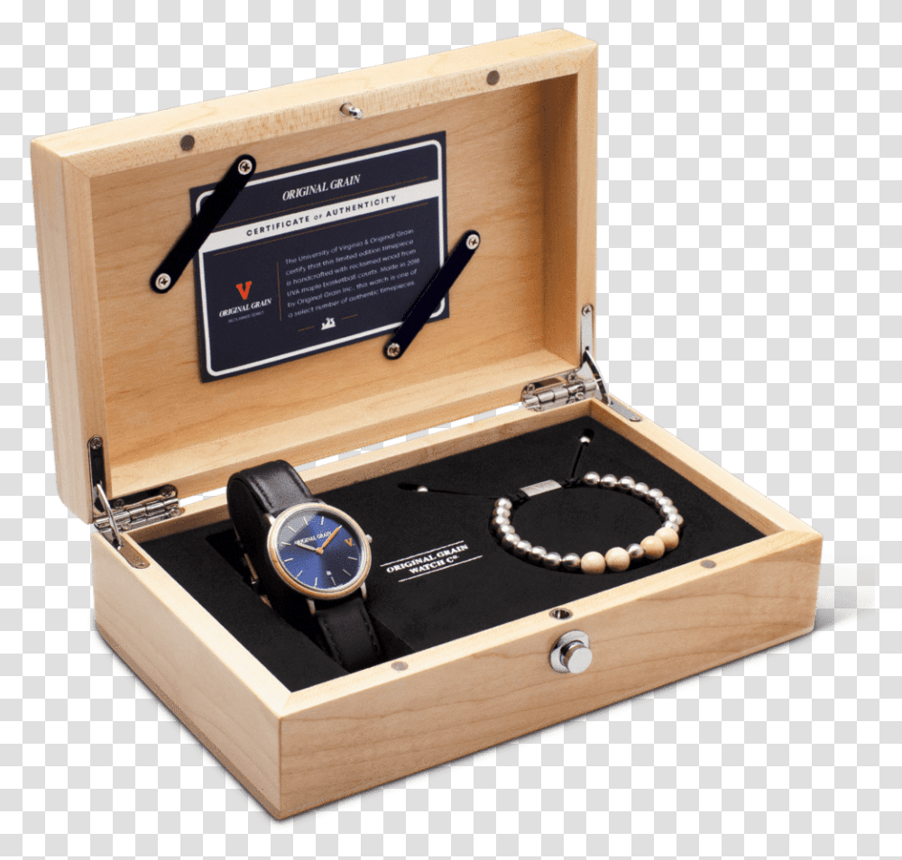 University Of Virginia Womens Minimalist Set 34mm Plywood, Box, Cooktop, Indoors, Wristwatch Transparent Png