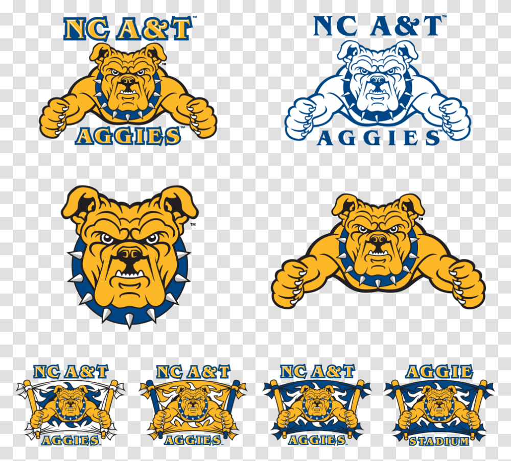 University Spirit Symbols Nc Aampt Aggies Logo, Trademark, Lion, Wildlife, Mammal Transparent Png