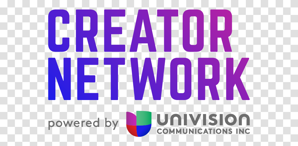 Univision Creator Network, Label, Word, Home Decor Transparent Png