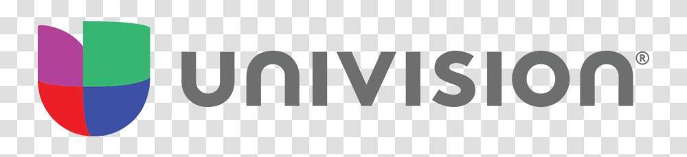 Univision Logo Horizontal, Word, Label, Alphabet Transparent Png