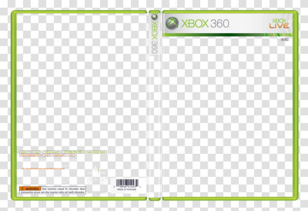 Unknown Xbox 360 Box Template Online Image Xbox, Monitor, Screen, Electronics, Display Transparent Png