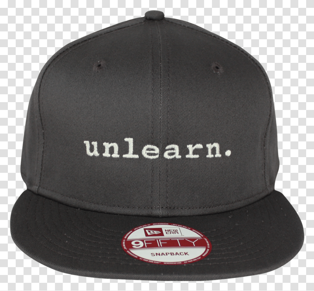 Unlearn Dark Grey New Era Snapback Hat V Baseball Cap, Apparel Transparent Png