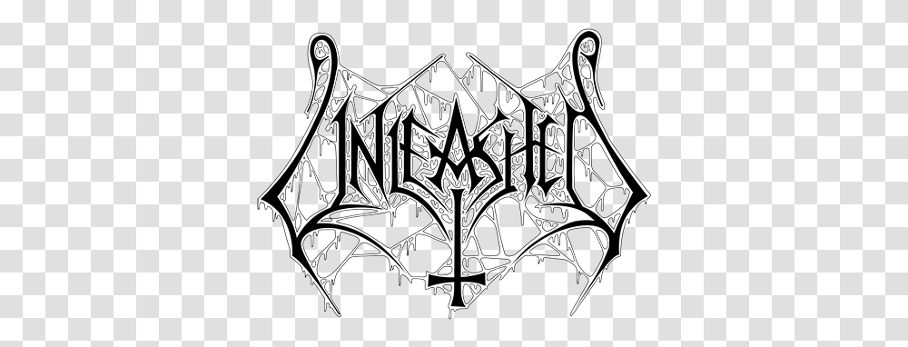 Unleashed Unleashed Unleashed, Text, Stencil, Spider Web, Handwriting Transparent Png