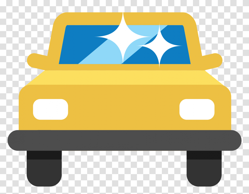 Unlimited Club Super Wash Car Washing Icon Clipart Full Car Yellow Shiny Clipart, Vehicle, Transportation, Text, Label Transparent Png