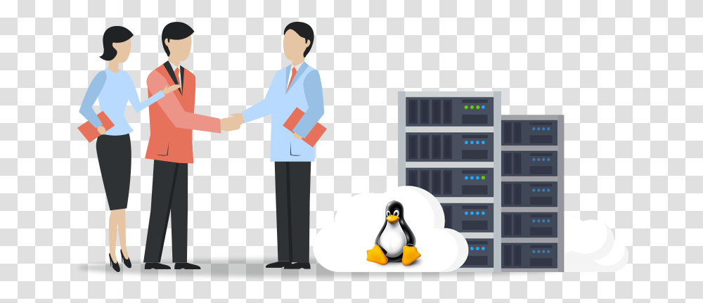 Unlimited Reseller Hosting Rs3500yearcheap Unlimited Linux Reseller Hosting, Penguin, Bird, Animal, Person Transparent Png
