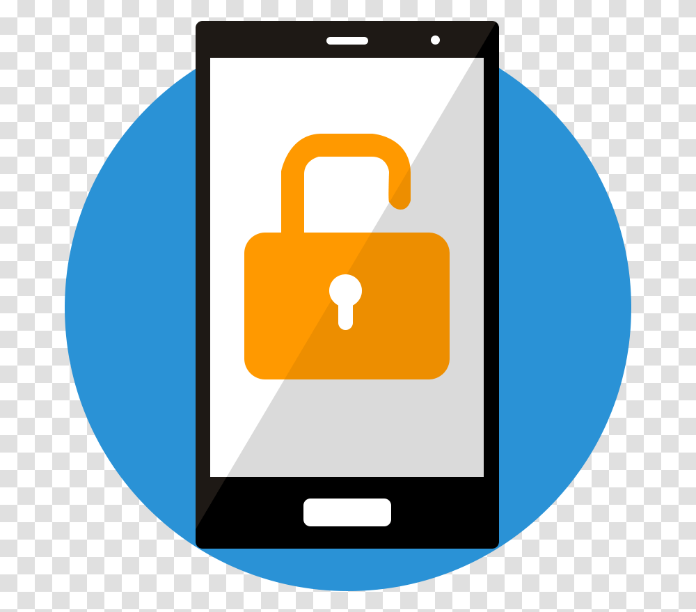 Unlock Clipart Unlock Cell Phone, Security, Electronics, Mobile Phone Transparent Png