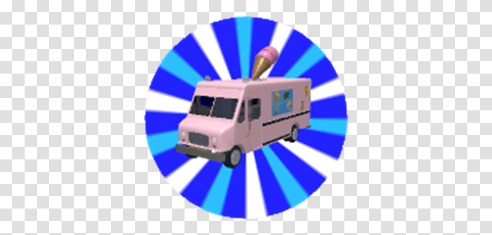 Unlock Ice Cream Truck Roblox Ice Cream Truck, Van, Vehicle, Transportation, Rv Transparent Png