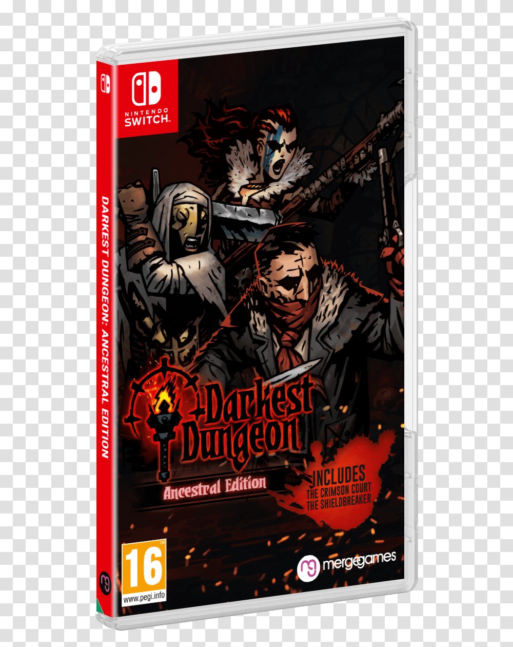 Unnamed Darkest Dungeon Nintendo Switch, Poster, Advertisement, Book, Batman Transparent Png