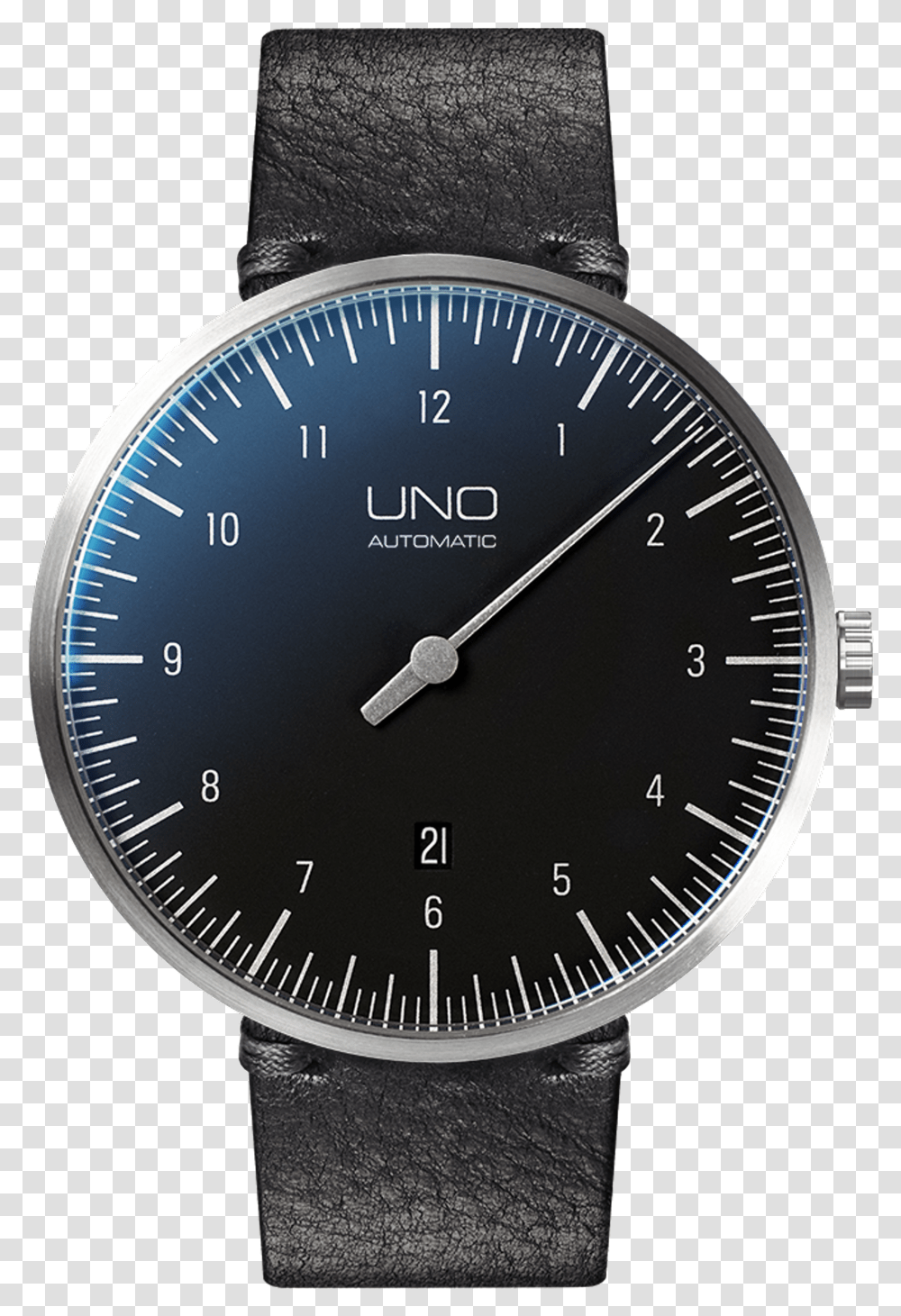 Uno Plus Automatic Carbon One Hand Watches Transparent Png