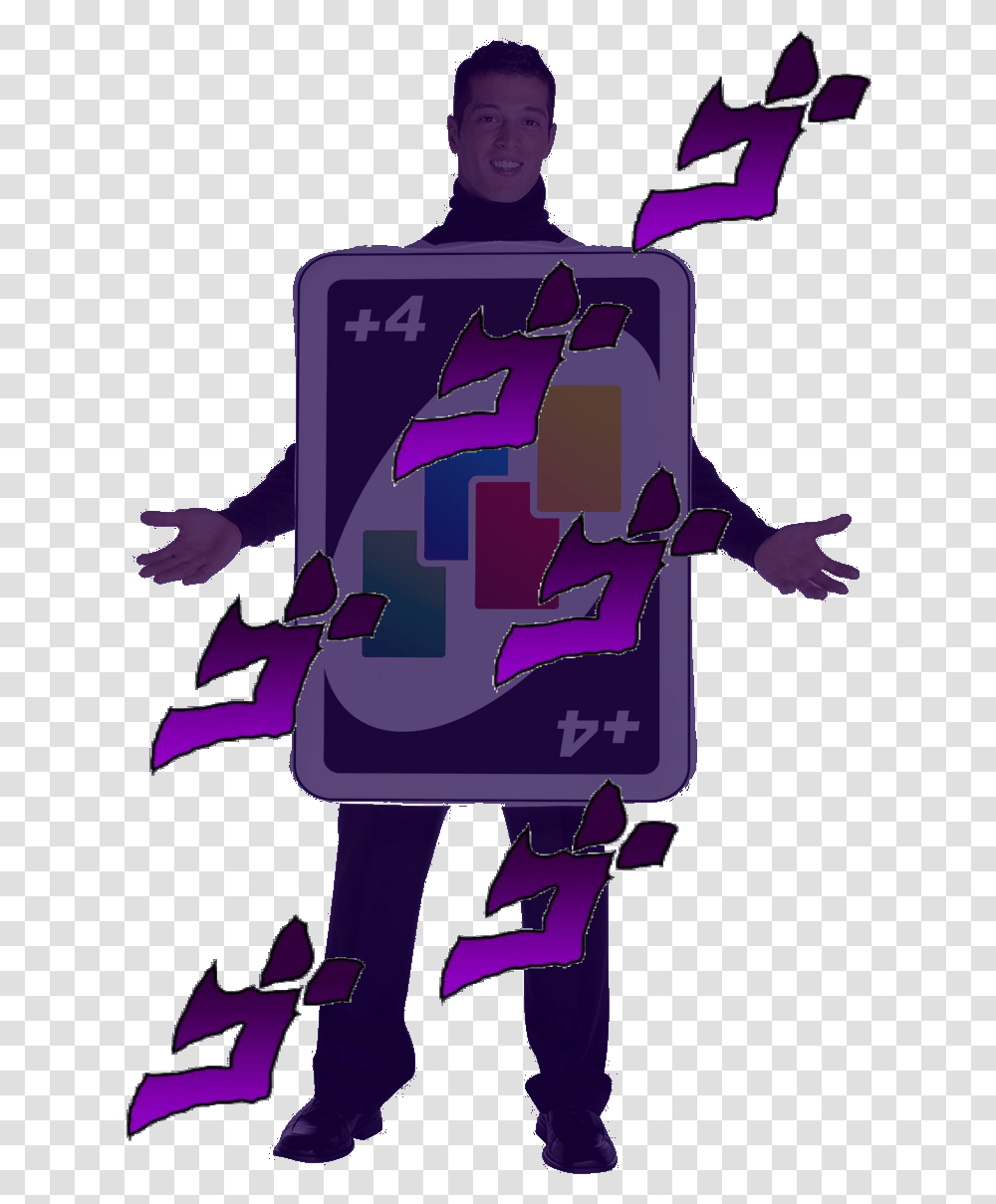 Uno Wild Card Costume, Person Transparent Png