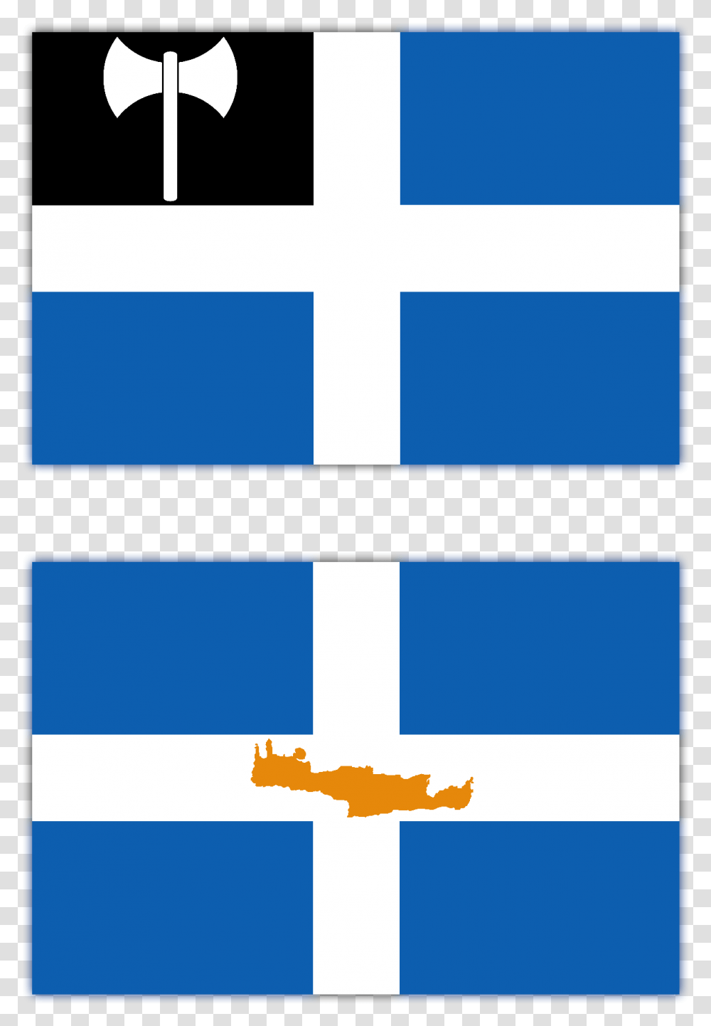 Unofficial Flags For The Island Cretegreece Flag Of Crete, Pattern, Lighting Transparent Png