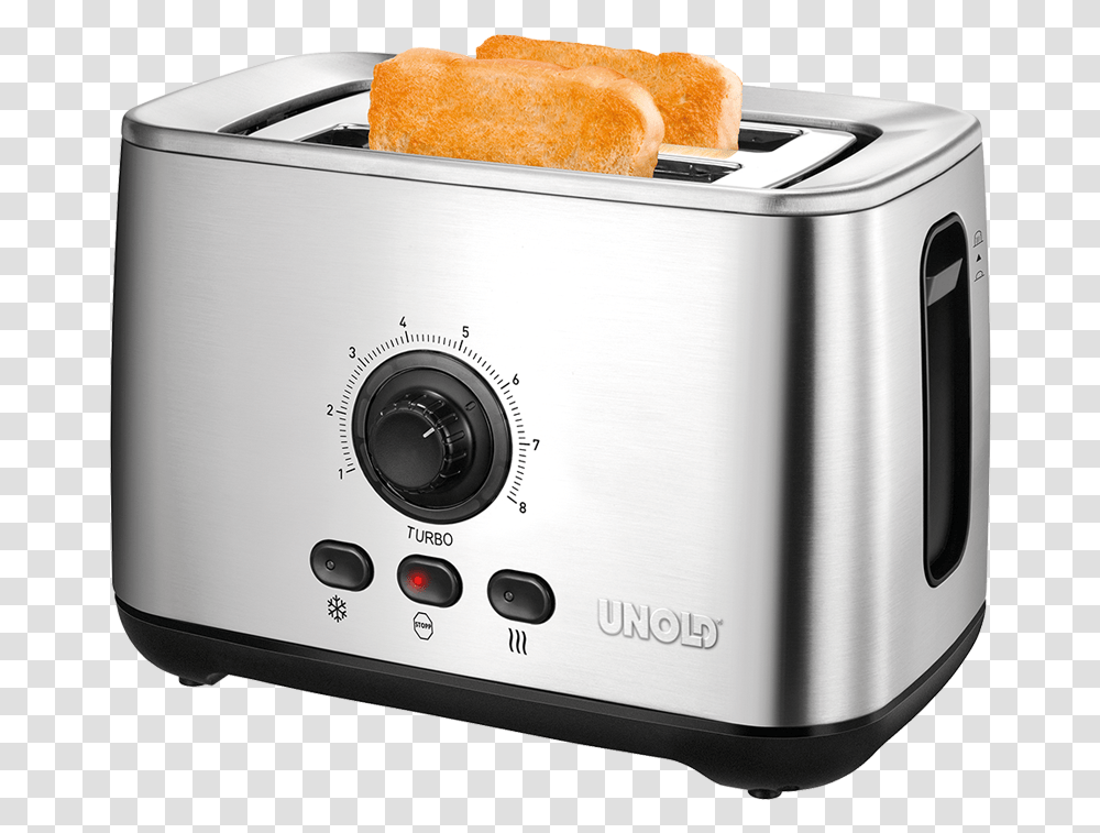 Unold Appliance, Toaster, Bread, Food Transparent Png
