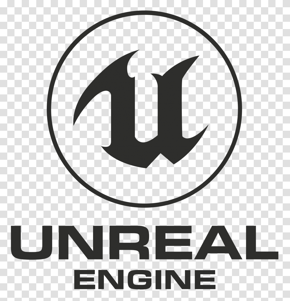 Unreal Engine Logo, Poster, Advertisement, Trademark Transparent Png