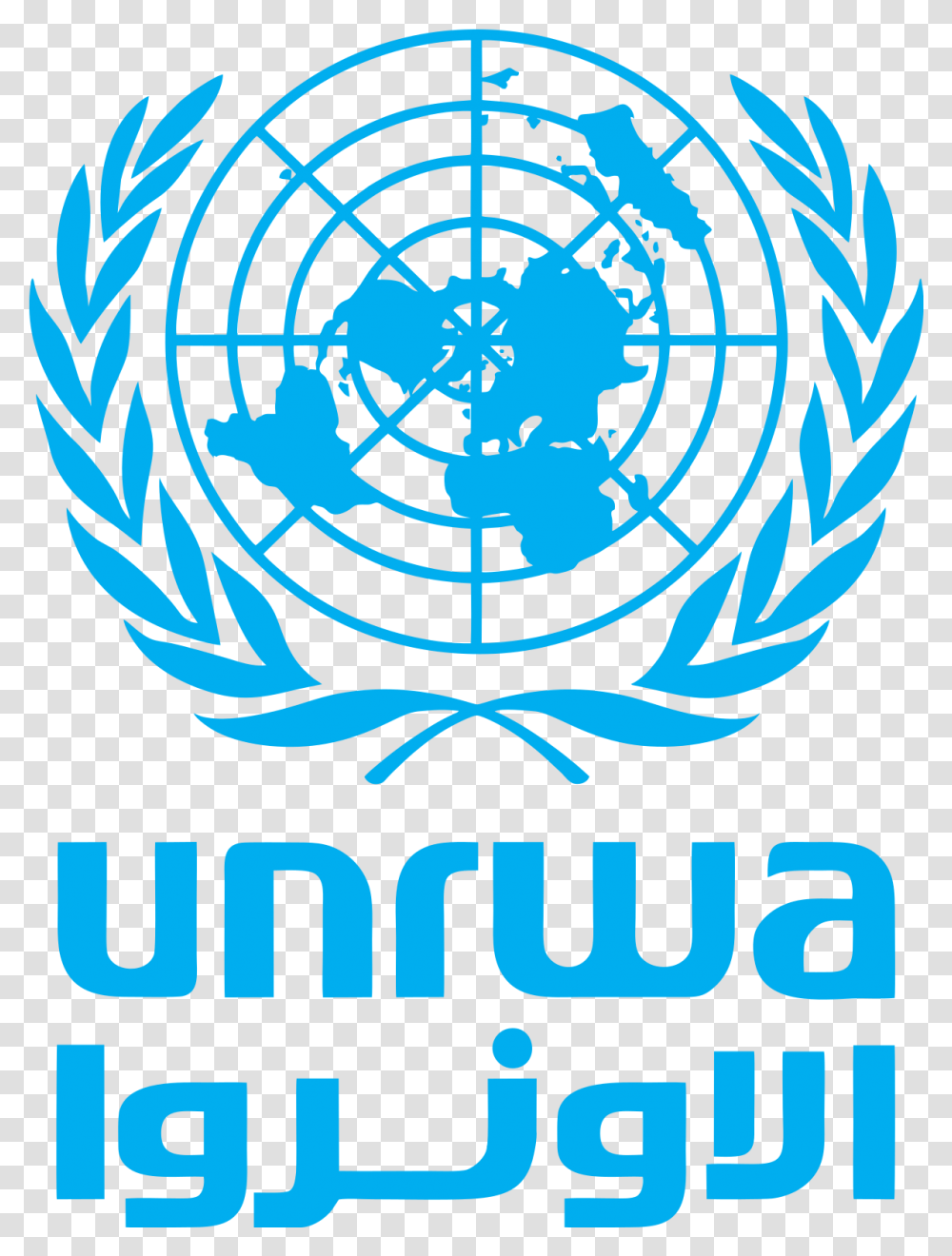 Unrwa Wikipedia United Nations, Symbol, Logo, Trademark, Poster Transparent Png