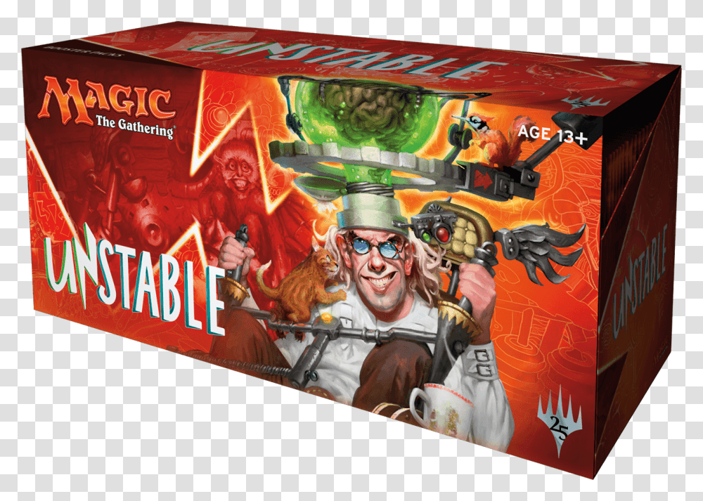Unstable Magic Booster Box, Person, Sunglasses, Poster, Advertisement Transparent Png