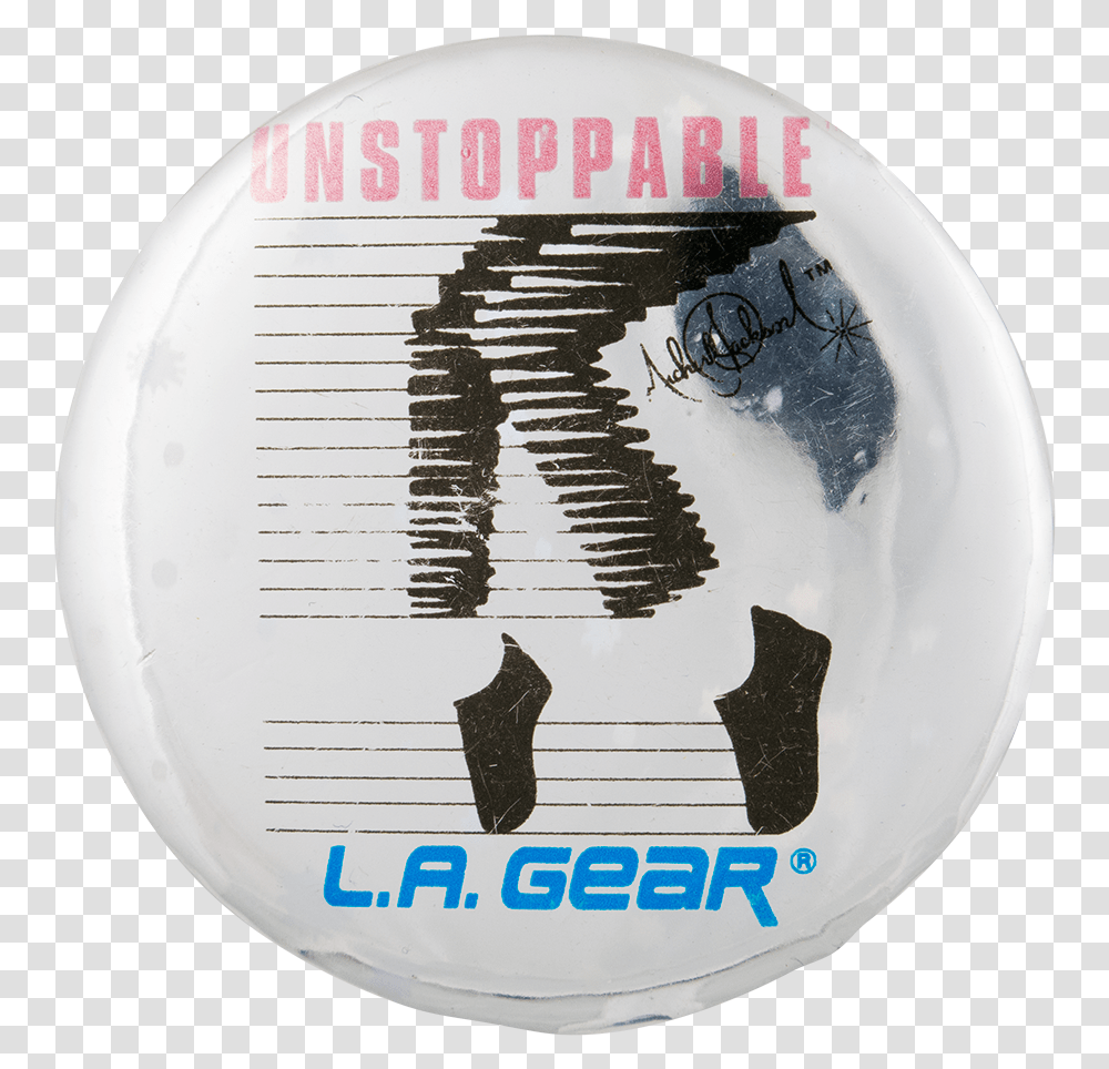 Unstoppable Michael Jackson L La Gear, Logo, Badge, Emblem Transparent Png