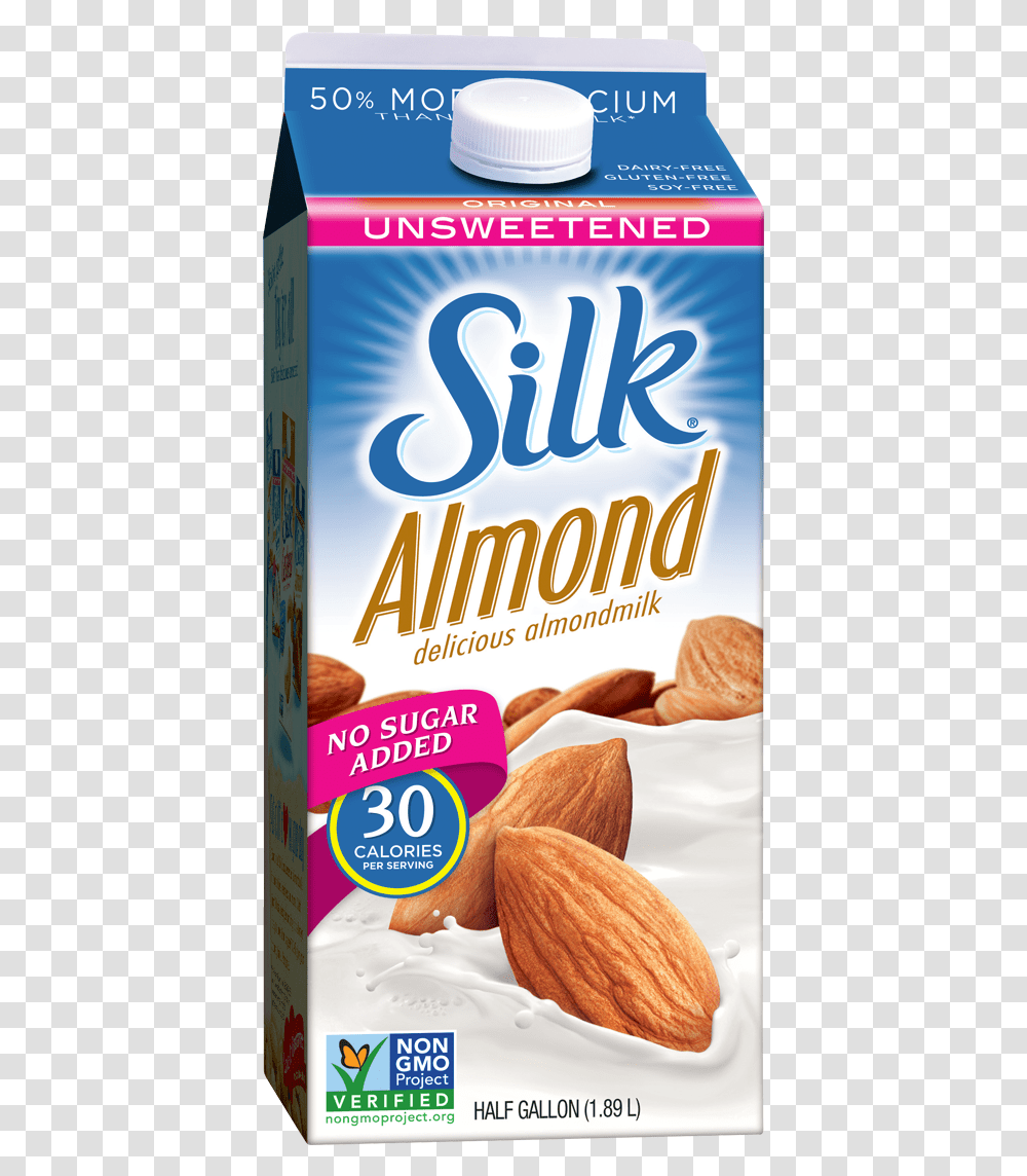 Unsweetened Almond Soy Milk, Plant, Food, Nut, Vegetable Transparent Png