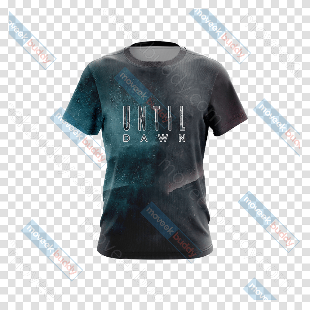 Until Dawn Unisex 3d T Shirt Active Shirt, T-Shirt, Poster Transparent Png