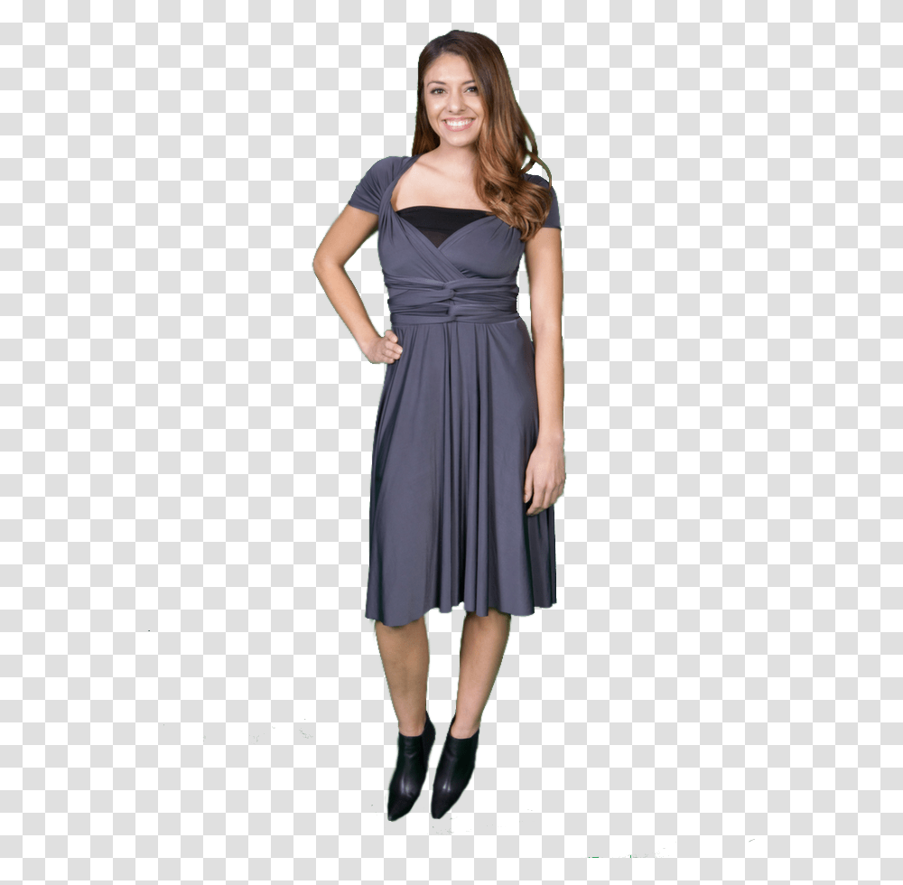 Untitled 1065 Grey Dress Photo Shoot, Apparel, Evening Dress, Robe Transparent Png