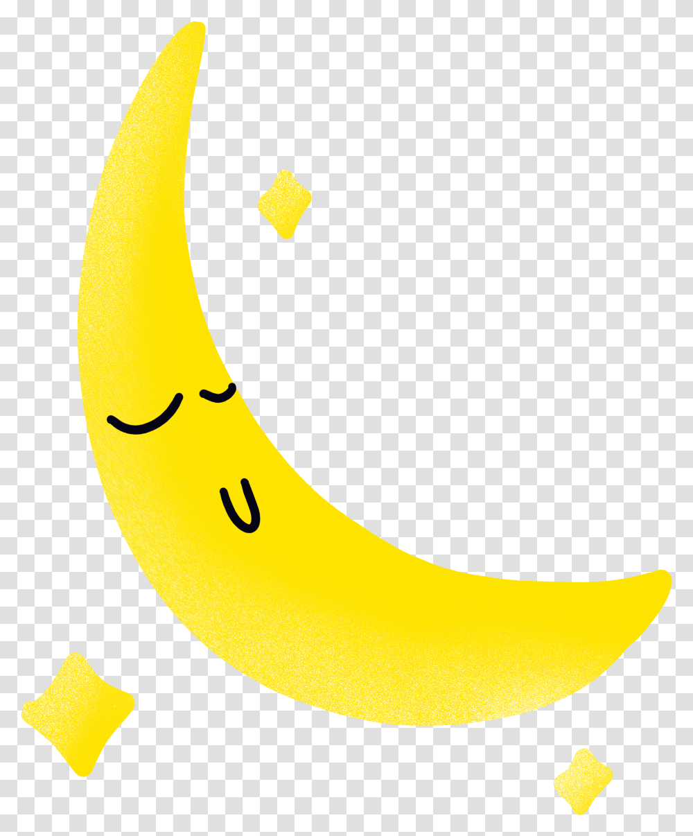 Untitled Artwork Smiley, Banana, Fruit, Plant, Food Transparent Png