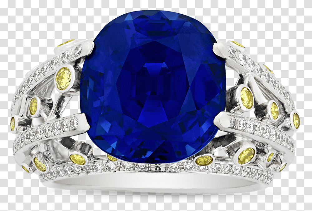 Untreated Madagascar Sapphire Ring By Fred Diamond, Accessories, Accessory, Gemstone, Jewelry Transparent Png