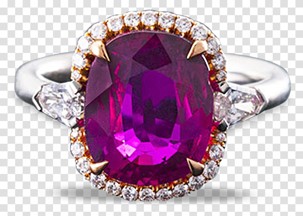 Untreated Mozambique Ruby And Diamond Ring Diamond, Gemstone, Jewelry, Accessories, Accessory Transparent Png