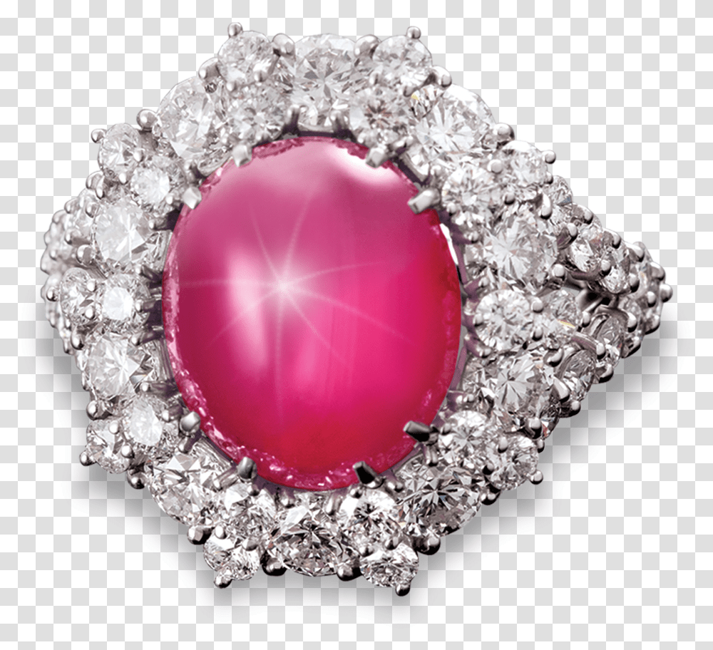 Untreated Star Ruby Ring Diamond, Jewelry, Accessories, Accessory, Gemstone Transparent Png