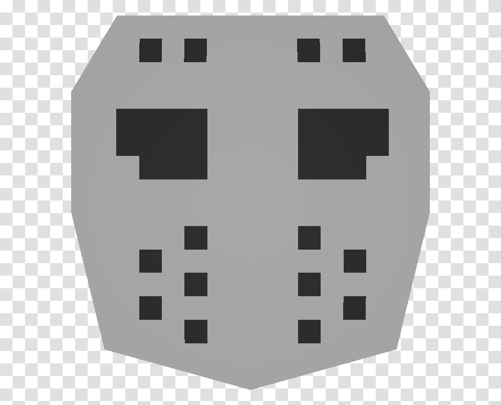 Unturned Mask Cross, First Aid, White, Texture Transparent Png