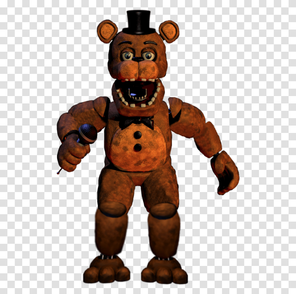 Unwithered Freddy By Sammy2005 Fnaf Withered Freddy, Building, Architecture, Robot, Pillar Transparent Png