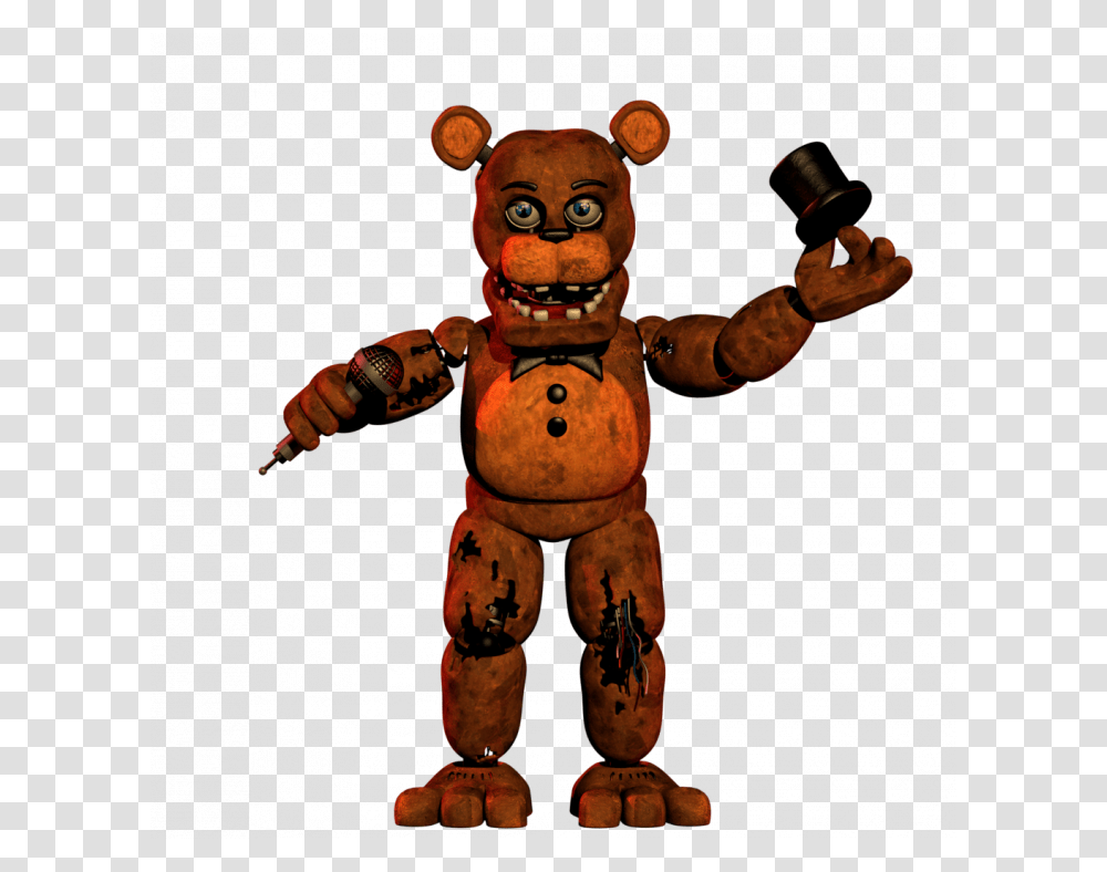 Unwithered Freddy, Toy, Robot, Figurine Transparent Png