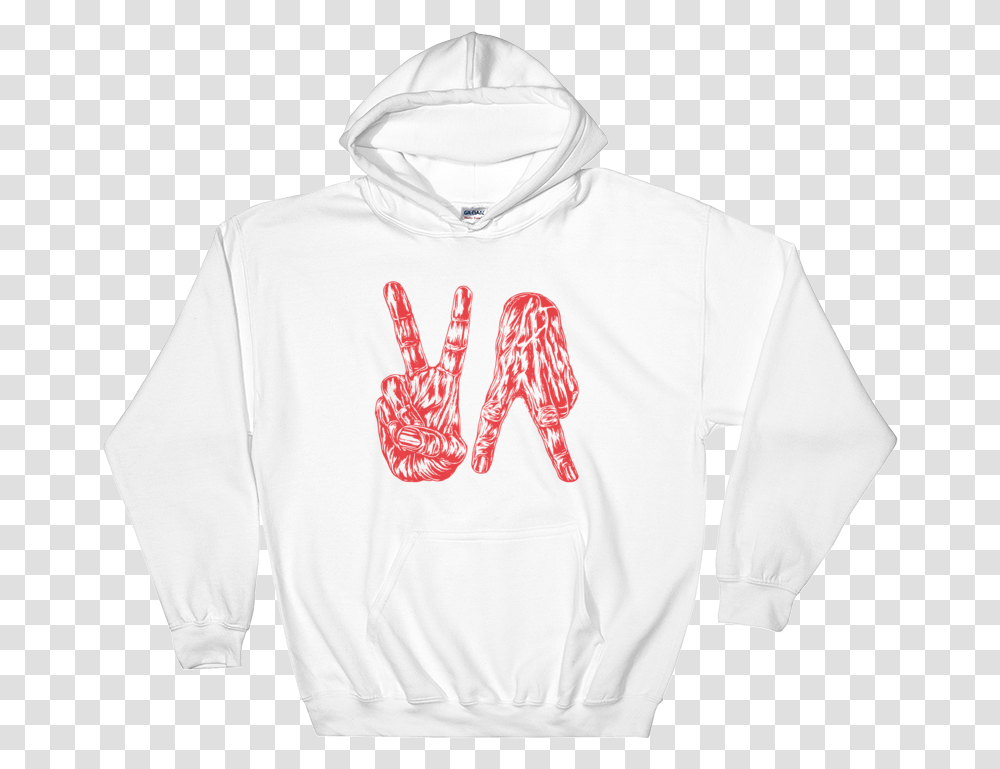 Up 2 Down2 Red Mockup Front Flat White Hoodie White, Apparel, Sweatshirt, Sweater Transparent Png