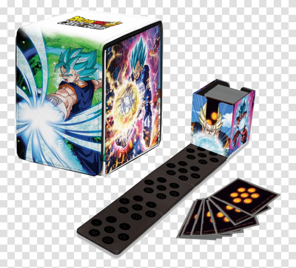 Up Alcove Flip Box Vegito For Dragon Ball Super Dragon Ball Alcove Flip Deck Box, Game Transparent Png