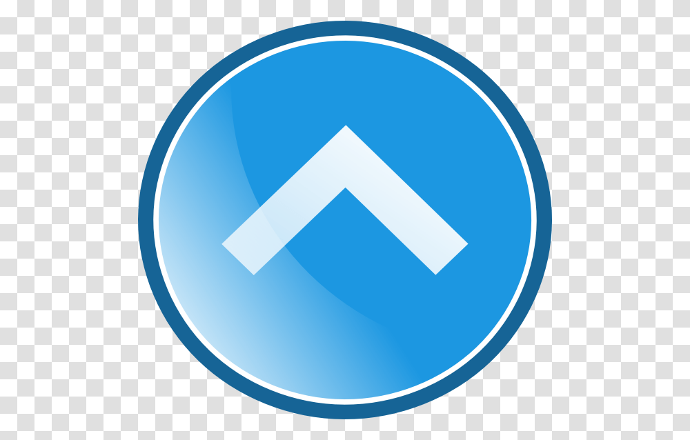 Up Arrow Blue, Logo, Trademark, Label Transparent Png