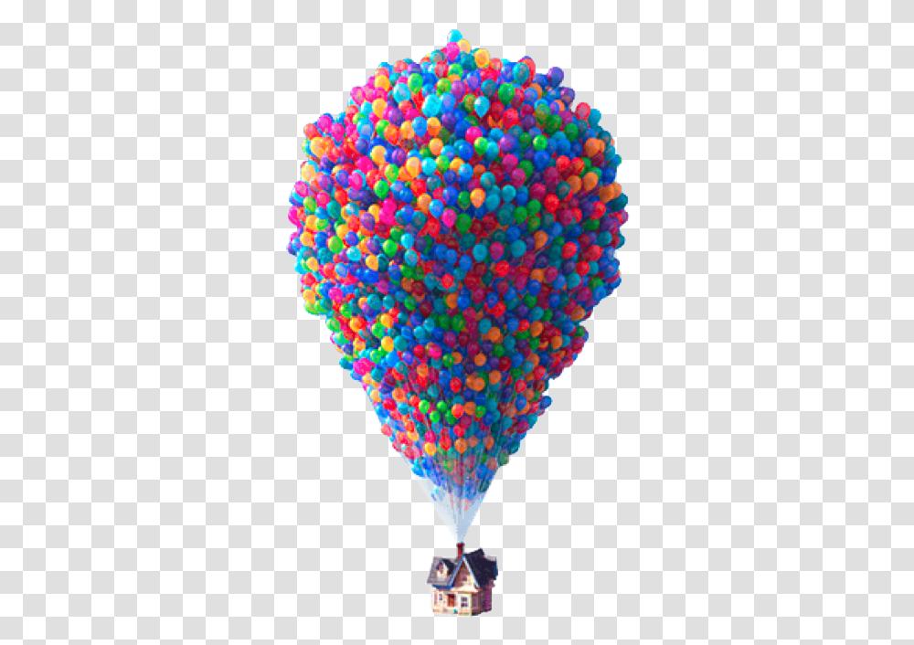 Up Balloons Up Movie Balloons, Transportation, Vehicle, Aircraft, Hot Air Balloon Transparent Png