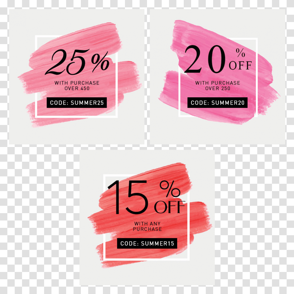 Up To 25 Off Your Beauty Purchases Poster, Rubber Eraser, Gum Transparent Png