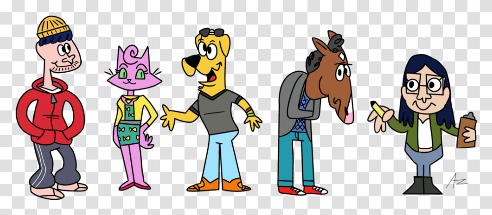 Upa Bojack Cartoon, Person, People, Performer, Pants Transparent Png