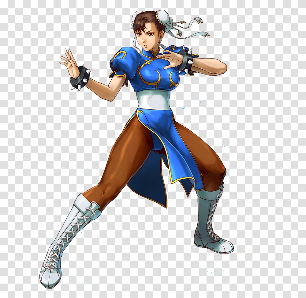 Upbeat News The Most Iconic Video Game Characters Of All Time Street Fighter Chun Li, Clothing, Person, Costume, People Transparent Png