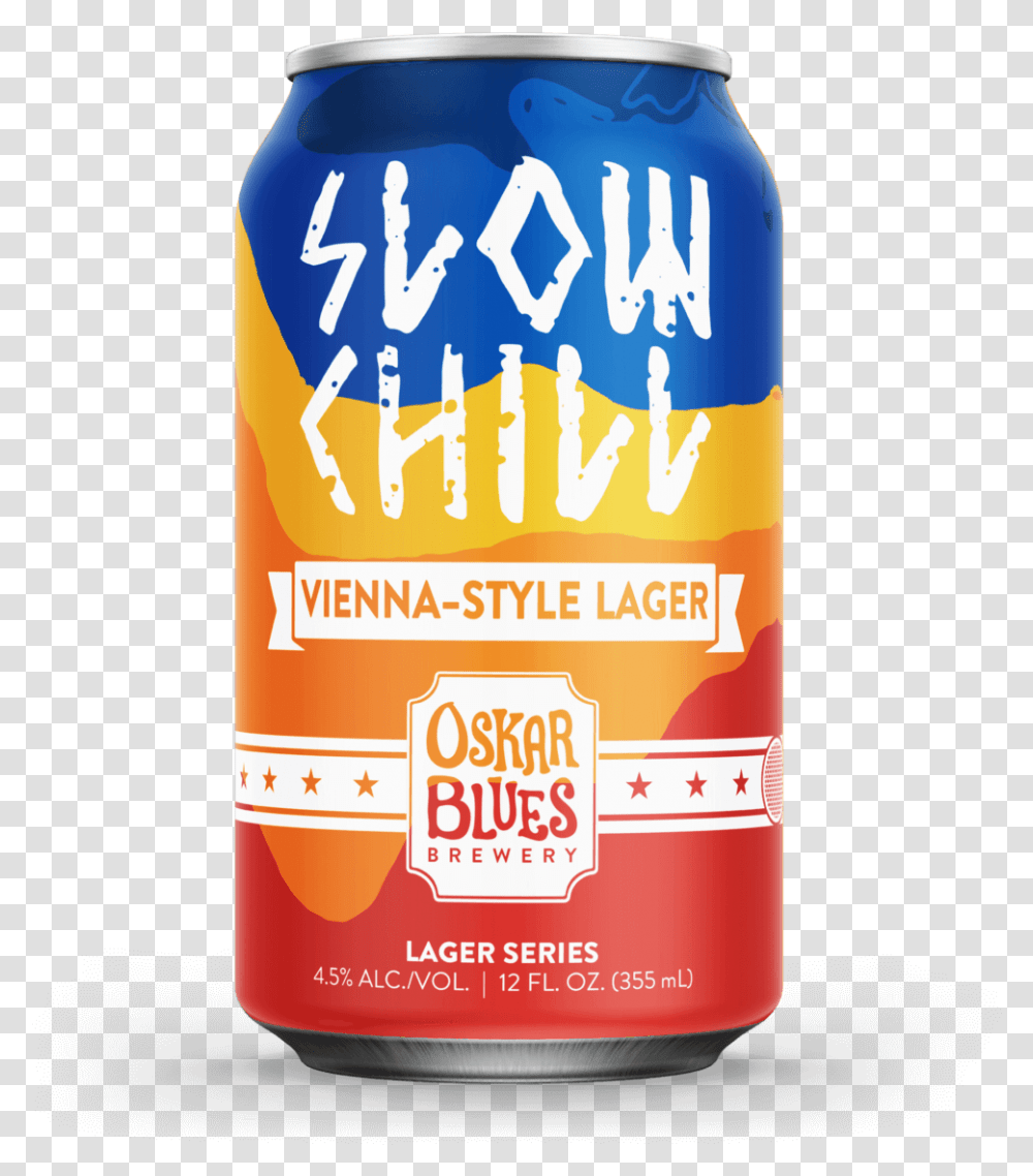 Upcoming Beer Can Oskar Blues Slow Chill, Bottle, Ketchup, Food, Sunscreen Transparent Png