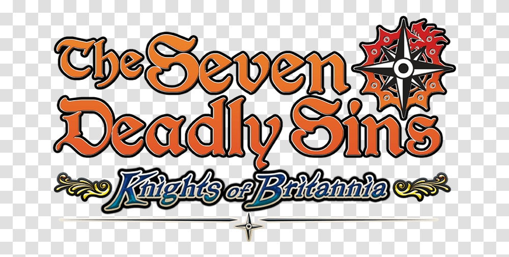 Upcoming Game Releases Week Of February 4 2018 Seven Deadly Sins Title Name, Text, Alphabet, Handwriting, Number Transparent Png