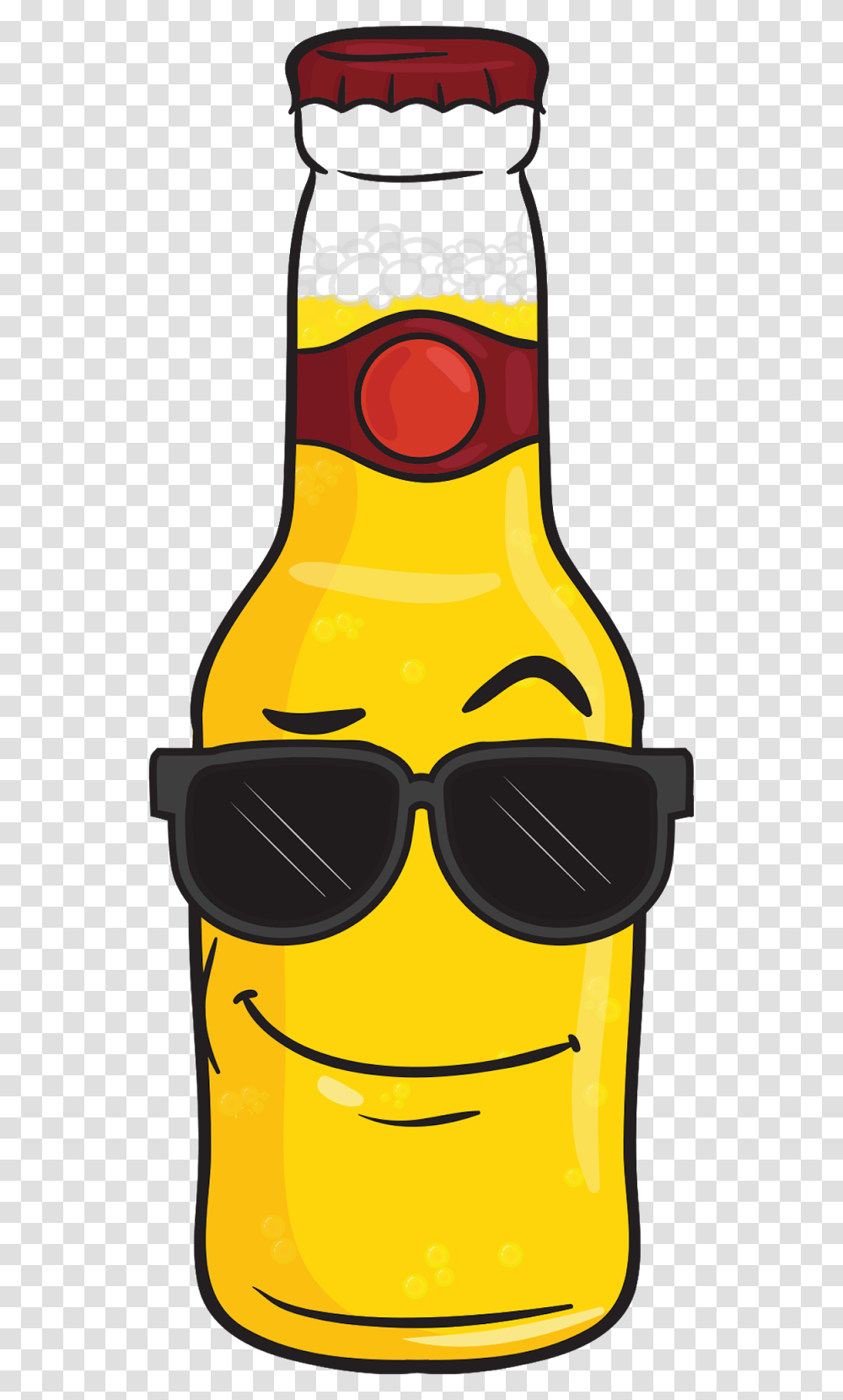Upcoming Jacksonville Craft Beer Events Cartoon Beer Bottle, Label, Sunglasses, Accessories Transparent Png