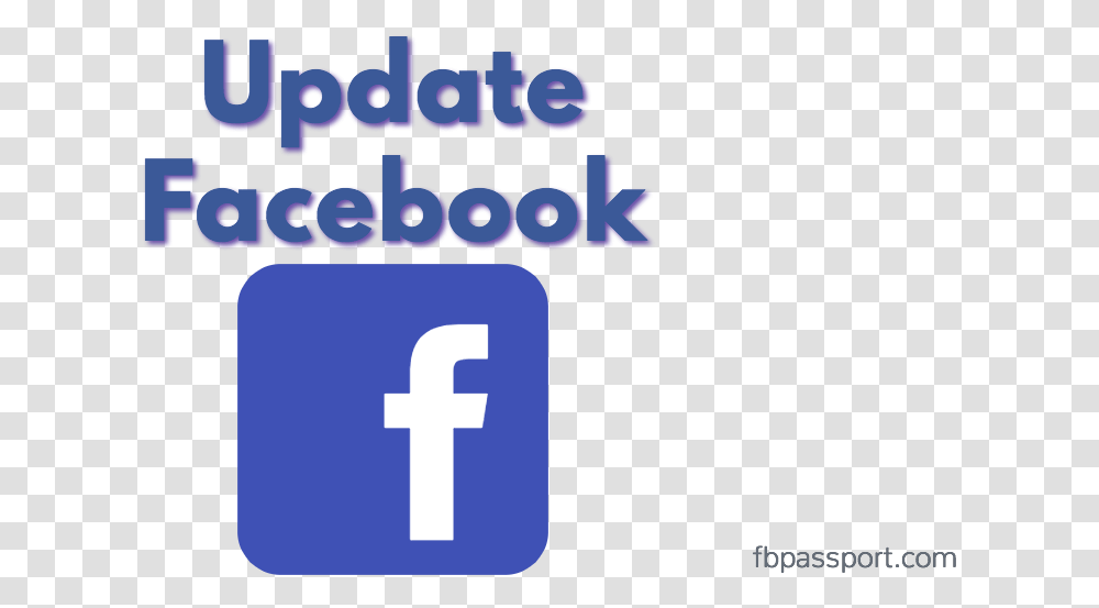 Update Facebook App Cross, Alphabet, Number Transparent Png