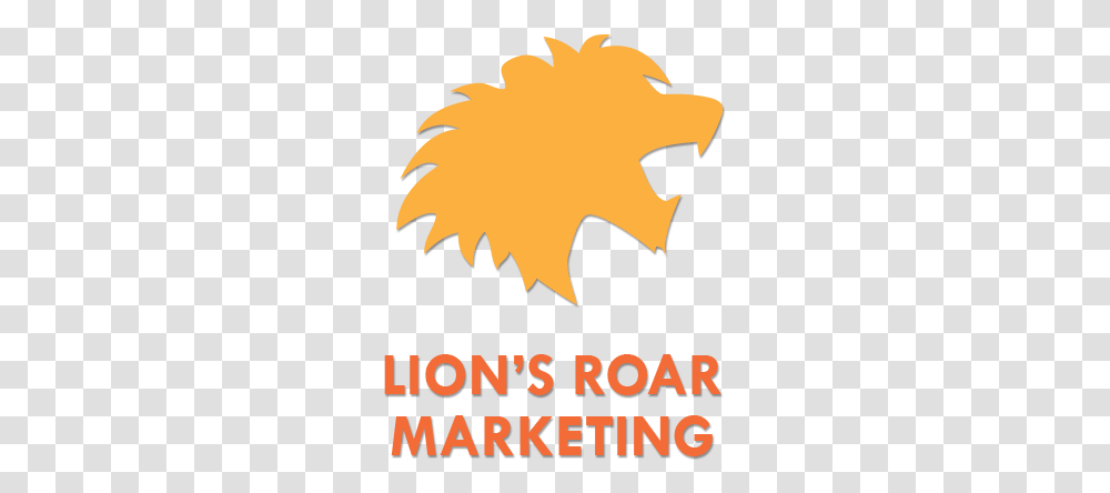 Updated Lions Roar Marketing Logo Roar, Leaf, Plant, Poster, Advertisement Transparent Png
