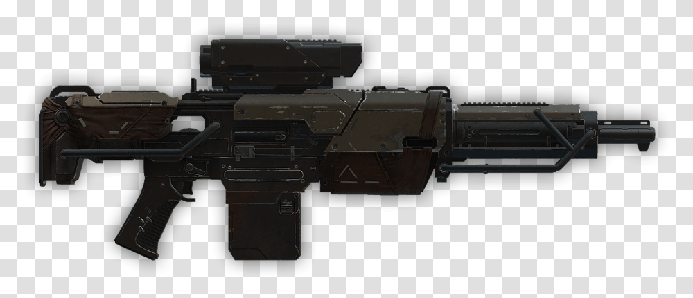 Upgrade Called Artinia S Gambit That Causes An Explosion Relentless Gun Anthem, Machine Gun, Weapon, Weaponry, Armory Transparent Png