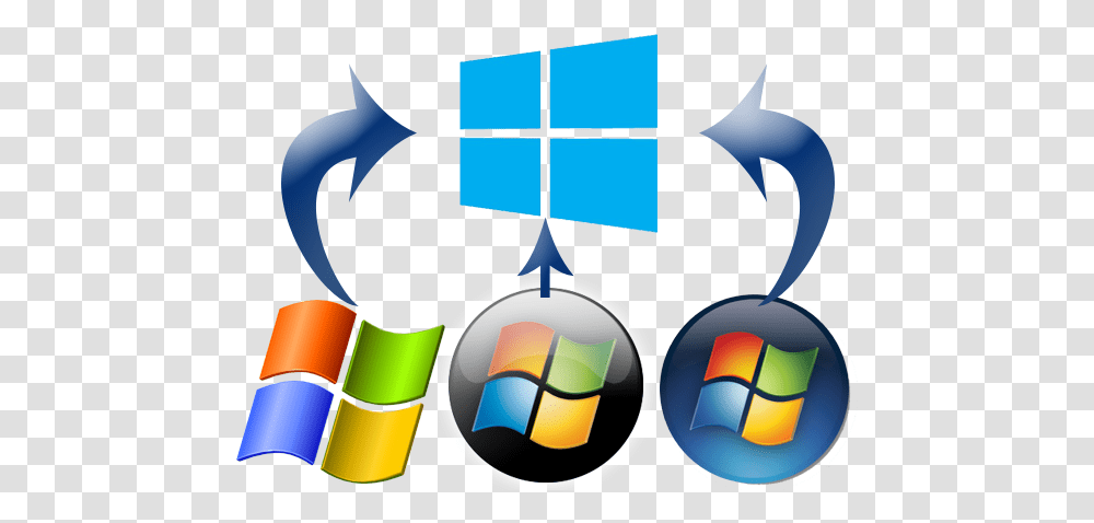 Upgrade Old Crappy Windows Bit To Windows, Rubix Cube Transparent Png
