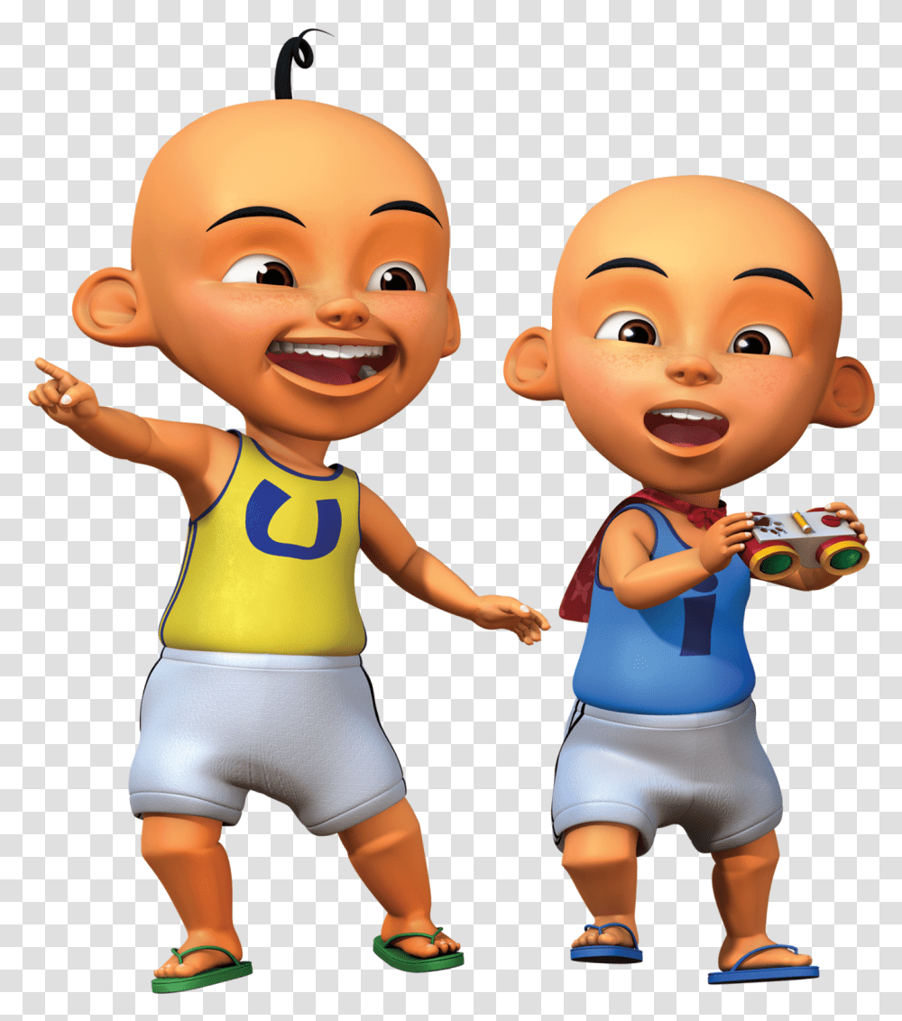 Upin Dan Ipin Hd, Doll, Toy, Person, Human Transparent Png