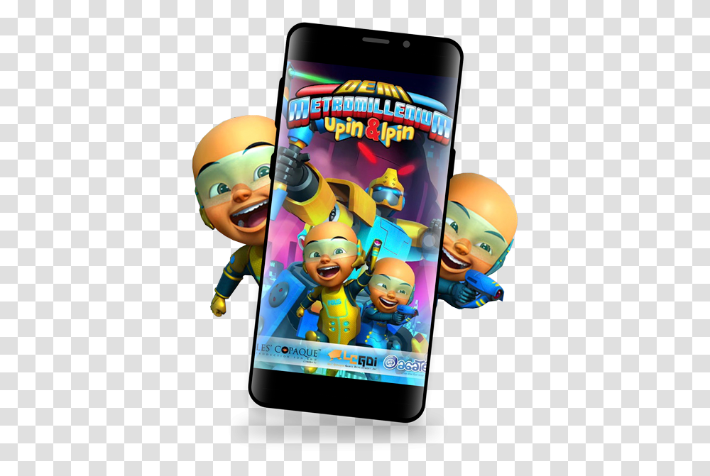 Upin Dan Ipin Smartphone, Dvd, Disk, Apparel Transparent Png