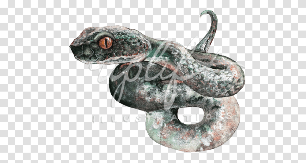 Uplift Illustrations Slytherin, Animal, Reptile, Snake, Lizard Transparent Png