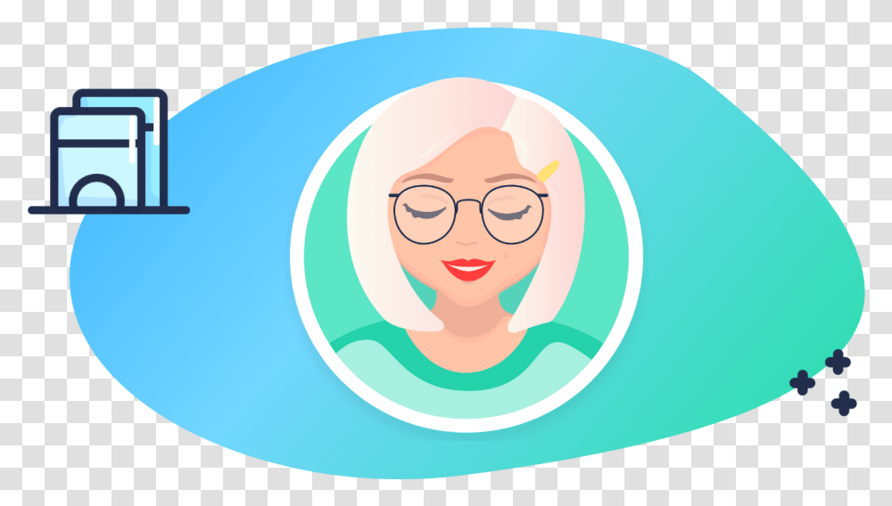 Uplifting Recap Happy, Face, Person, Glasses, Head Transparent Png