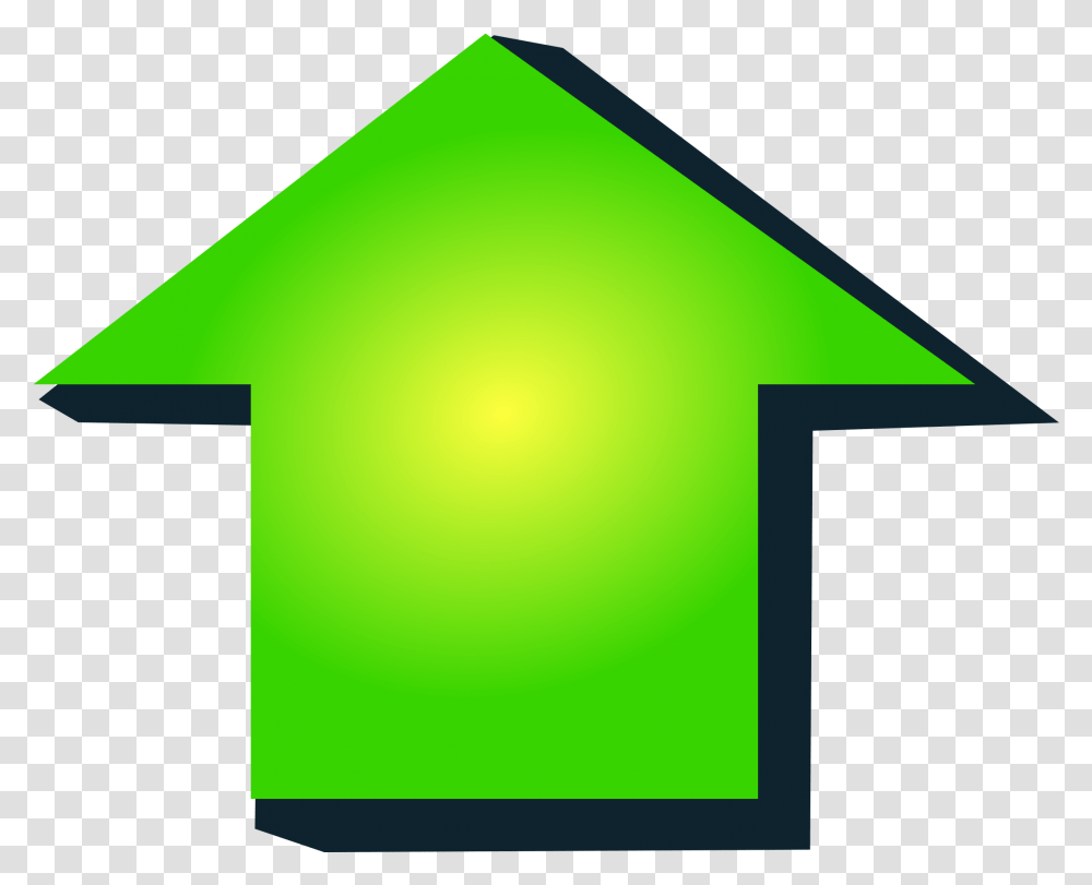 Upload Arrow Up Green Top Image Green Arrow Pointing Up, Lighting, Nature, Outdoors, Triangle Transparent Png